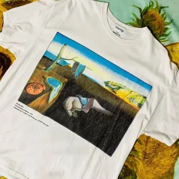 살바도르 달리 T셔츠 Insomnia Projects 기억의 고착