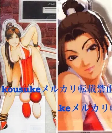 [ KOF ] 시라누이 마이 아크릴 블록 세트 SNK 네오지오 아랑전설