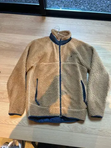 gymplex 플리스 자켓 L 사이즈 베이지