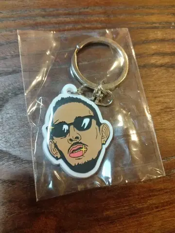 IO FACE RUBBER KEYCHAIN 키링