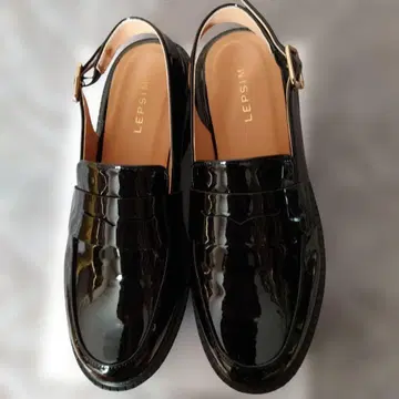 LEPSIM 블랙 로퍼 L 사이즈 LP083292AK