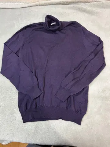 Gran Sasso 터틀넥 스웨터 사이즈 표기 56