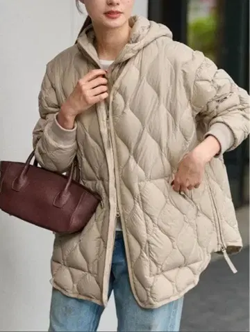 FRAMeWORK TAION/타이온 별주 후드 빕스 부착 블루종