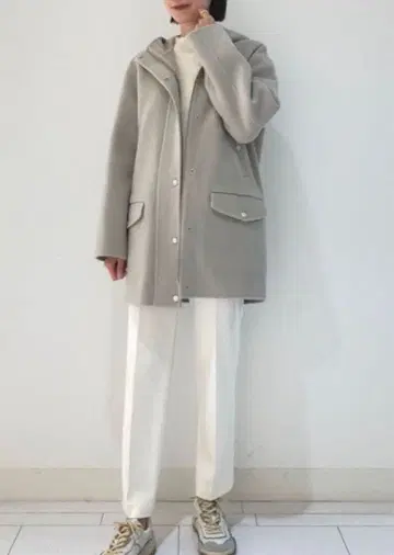 띠어리 코트 23AW NEW DIVIDE GC ST PARKADF