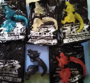 크리스탈 뉴 고질라 소프트 비닐 2000년 토호 5색