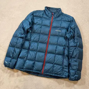 몽벨 다운 자켓 1101661 블루 계열 800필 L 사이즈