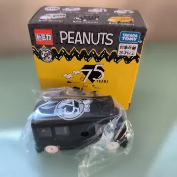 [ 미사용 새상품 ] 토미카 PEANUTS 75주년 기념 모델 블랙