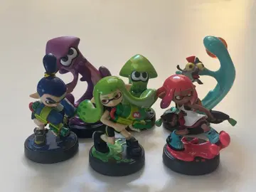 스프라툰 amiibo 6체 세트