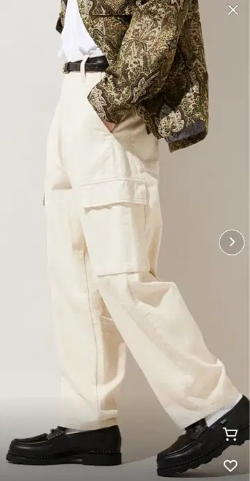 BALLOON DENIM 6PK / 벌룬 데님 카고 팬츠