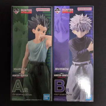 제일복권 HUNTER x HUNTER A상 B상 곤 키루아 피규어 세트