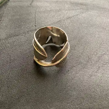 네이티브 스피릿 페더 반지 실버 925