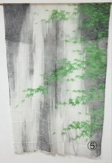 캐시미어 스톨 (교유젠 작가 우에무라 요네시게)