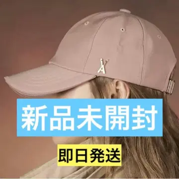 [ 미개봉 새상품 ] VARZAR stud 캡 638 핑크 골드 로고