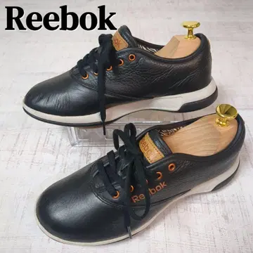 새상품급 23cm 리복 이지톤 써니 블랙 스니커즈 천연 가죽