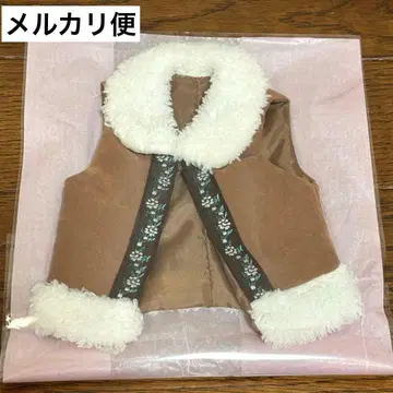 보크스제 인형용 아웃핏 무스탕 베스트 SD DD