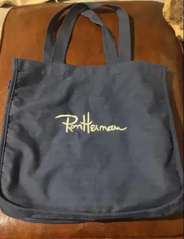 론 허먼 네이비 토트백