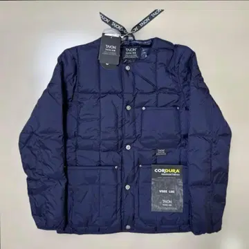 TAION 다운 자켓 워크 크루넥 다운 다운 자켓 사이즈 S