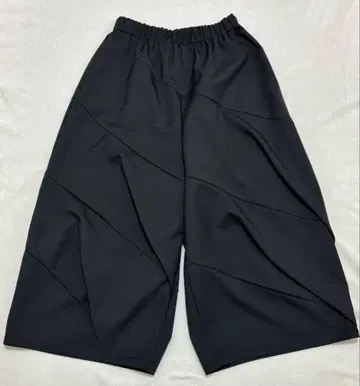 CRESCENT 클레쉔트 와이드 팬츠 새상품 M 블랙 일본제