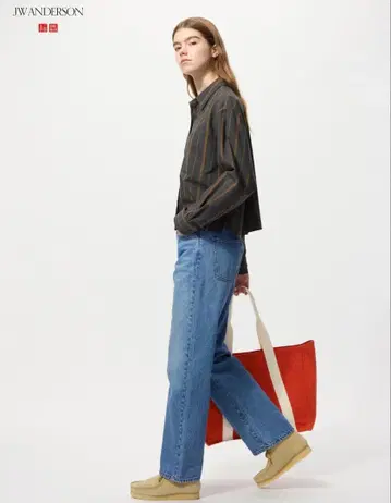 JW ANDERSON 스트레이트 데님 블루 25