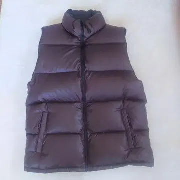 [새상품급] Mind 고품질 일본제 브라운 남성용 다운 베스트 브라운