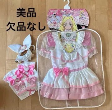 프리큐어 드레스 세트 화이트와 핑크