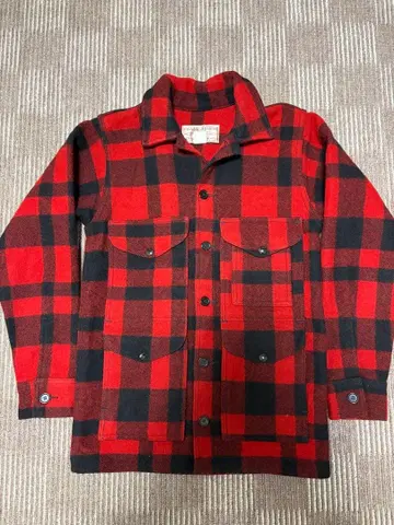 필슨의 싱글 매키노 크루저 자켓 헌팅 울 자켓