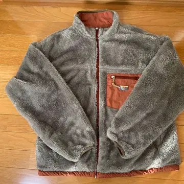 릴랙스 핏 리버서블 나일론 플리스 보아 자켓