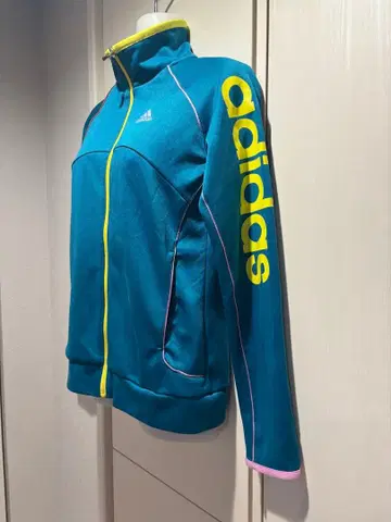 [ 배송비 포함 ] adidas 저지 블루 그린 여성용 키즈 걸