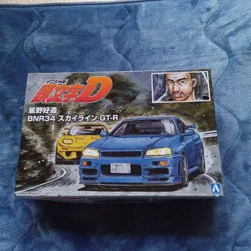이니셜 D BNR34 스카이라인 GT-R 프라모델