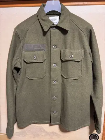 실물 데드스탁 미군 빈티지 울 셔츠 OG-108 이후형