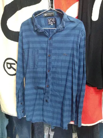 EVISU 긴팔 1 가로줄무늬 42