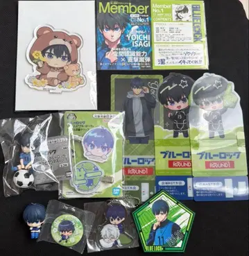 블루 록 이사기 요이치 세트 파보테리아 아크릴 스탠드