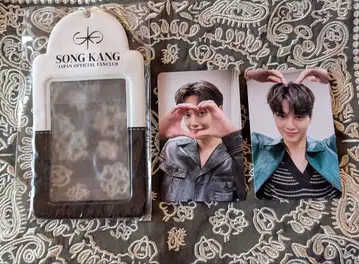 송강 공식 JAPAN 팬클럽 트레이딩 카드 set