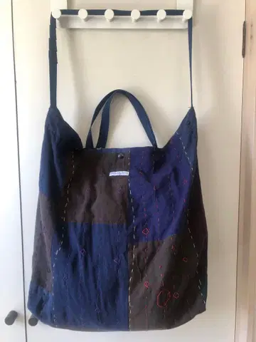 ENGINEERED GARMENTS 패치워크 토트백