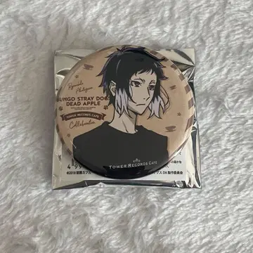 문호 스트레이독스 문스토 아쿠타가와 류노스케 캔뱃지 타워 레코드 콜라보