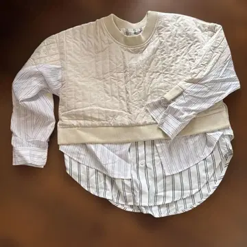 이아파피요네 파피오네 레이어드 스타일 트레이닝복 블라우스 스트라이프