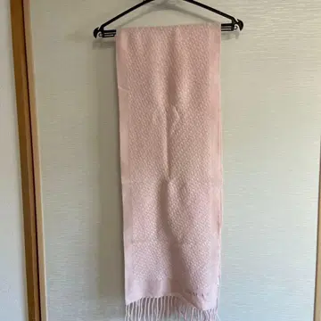 JILL STUART 핑크 프린지 머플러