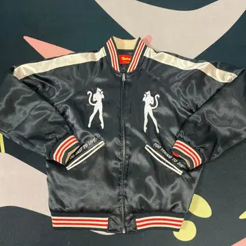 레어 크림 소다 리버서블 스카잔 로카빌리