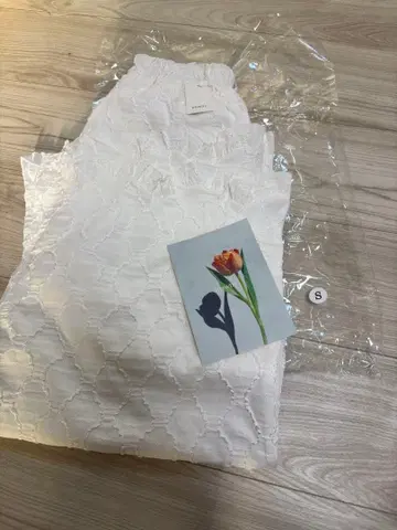 HOWDY. 새상품 wave wide pants 화이트 S사이즈