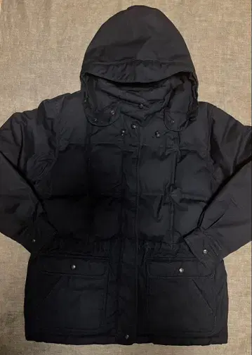 80s 여성용 Eddiebauer 다운 자켓 네이비 L