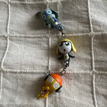 개구리 중사 케로로 집게로 연결하는 마스코트입니다