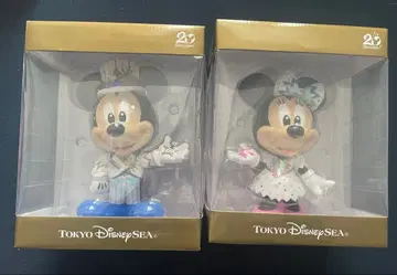 도쿄 디즈니 씨 20주년 미키 미니 피규어 세트