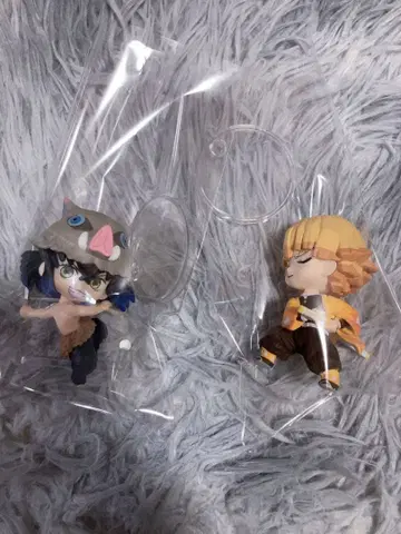 귀멸의 칼날 피규어 가챠 이노스케 젠이츠