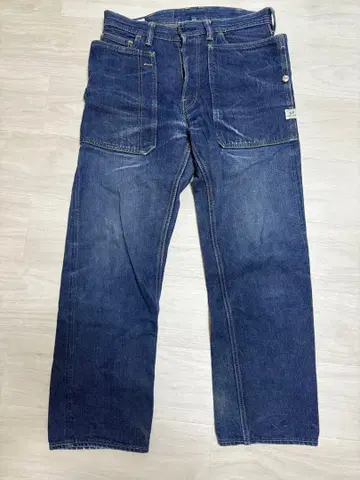 SASSAFRAS 사사프라스 폴 리프 데님 팬츠 S