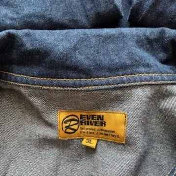 EVENRIVER 데님 집업 작업복