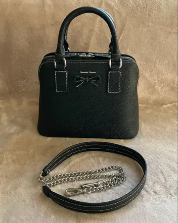 사만다 타바사 핸드백 숄더백 블랙