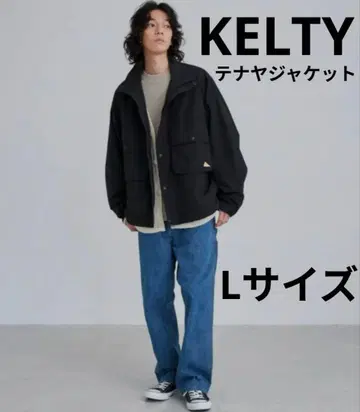 [ 새상품 ] KELTY 테나야 자켓 윈드브레이커 블랙 L