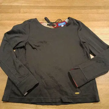 BLUE LABEL CRESTBRIDGE 블랙 긴팔 티셔츠 38