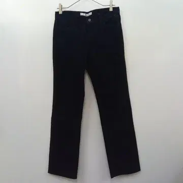 [ 유니클로 ] 스타일업 여성용 블랙 소프트 벨로아 가을/겨울 팬츠