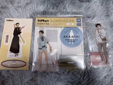 하이큐 캔뱃지 아크릴 스탠드 전신 응원단 토부 동물공원 아카아시